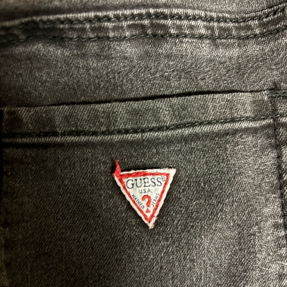 Guess Ripped Black Jeans - Picture 5 of 5